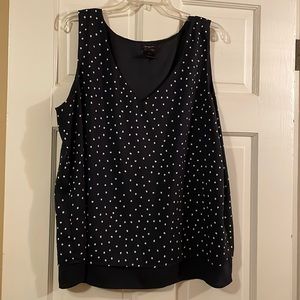 Ann Taylor polka dot top